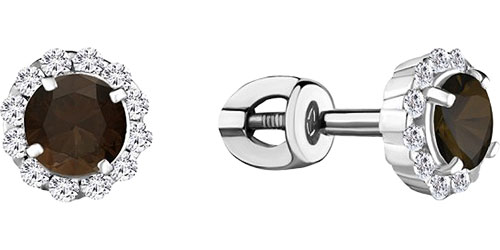 Серьги пусеты 4408601А.5