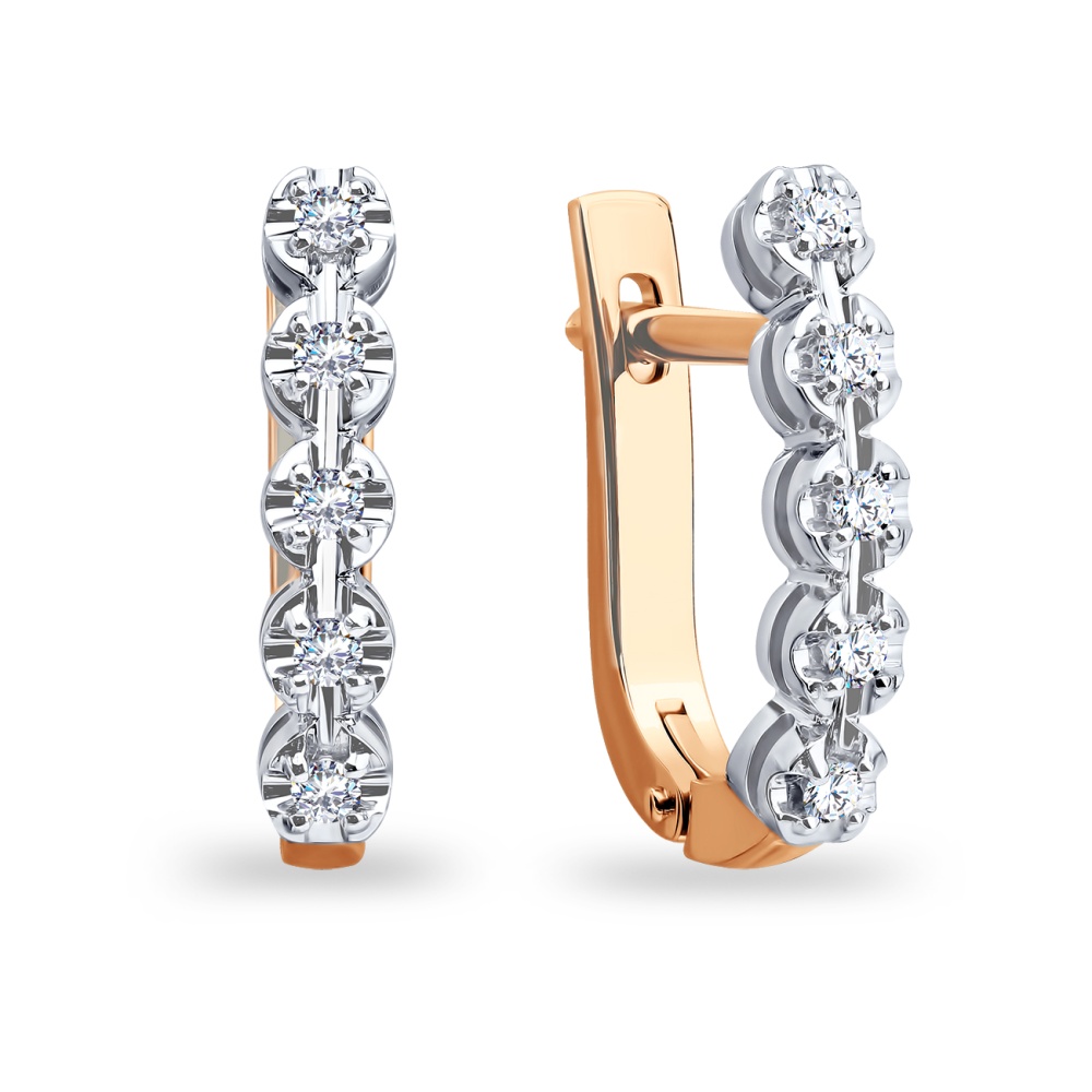 Серьги 2-858-10