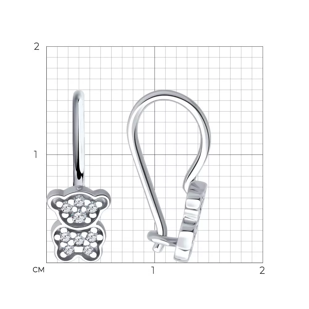 Серьги детские 94026917