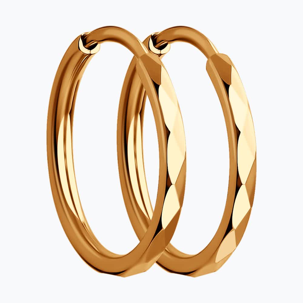 Серьги конго 140006 d 10мм