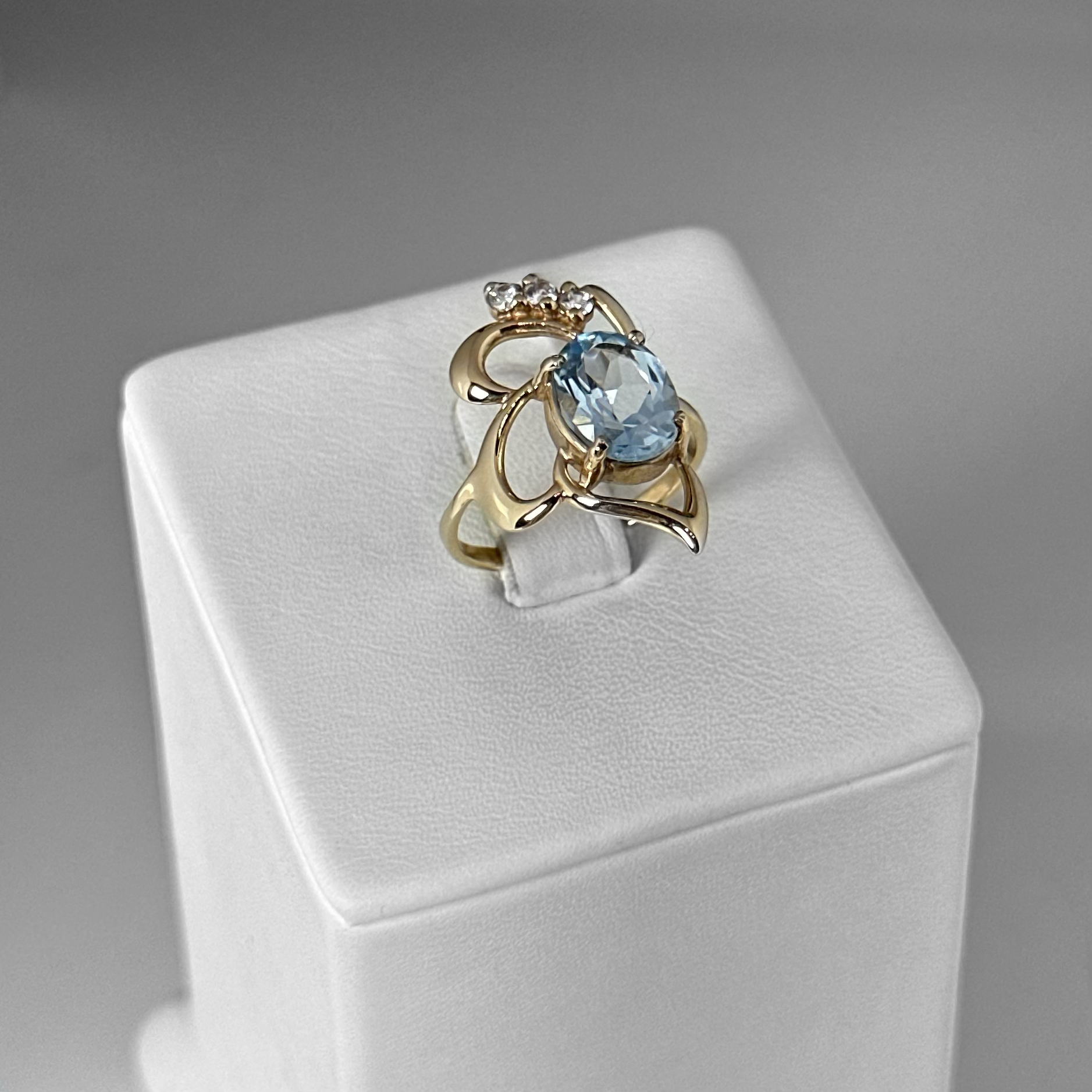 Кольцо к1188 топаз