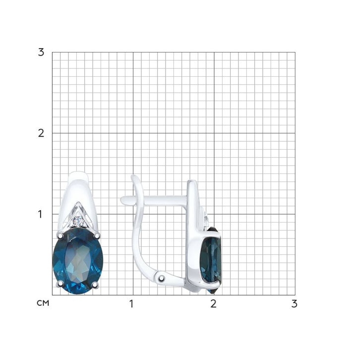Серьги 92021692