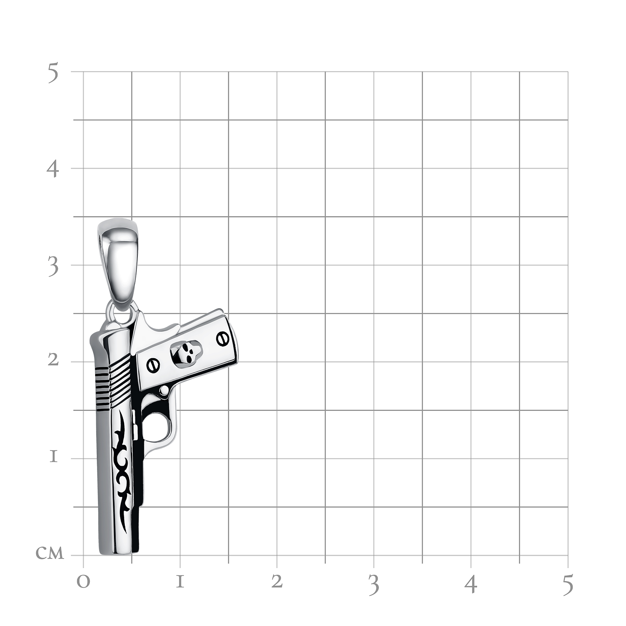 Подвеска 50-76-0000-15475 "Пистолет"