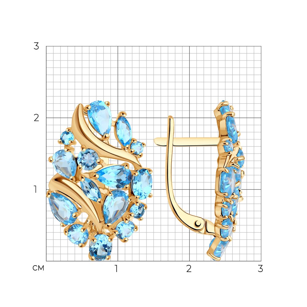 Серьги 724400