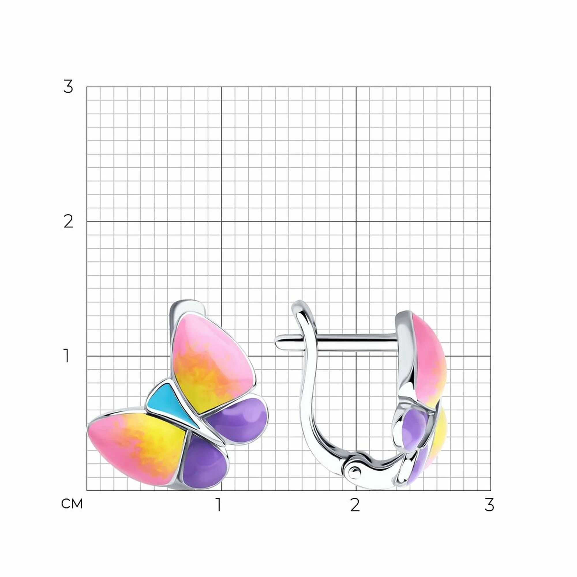 Серьги детские 94026858