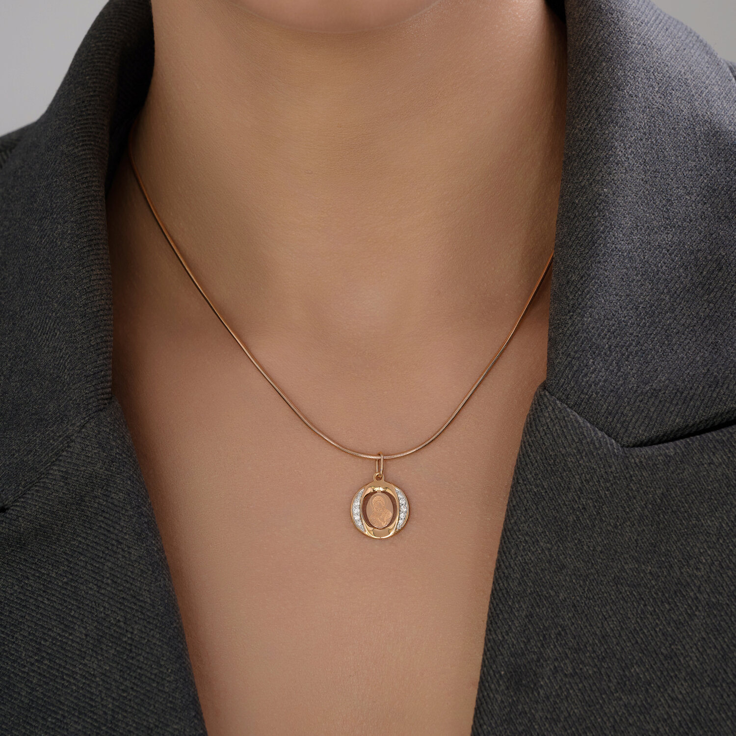 Подвеска 51-132-02856-1 "Богородица"