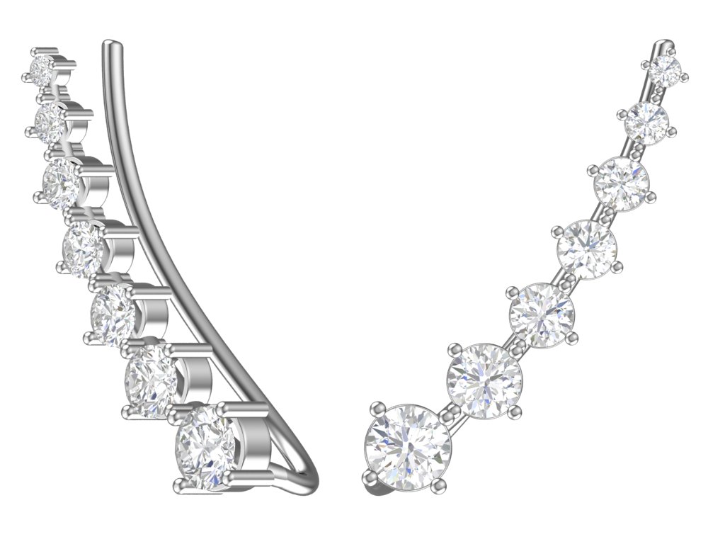 Серьги каффы 0201213-00775