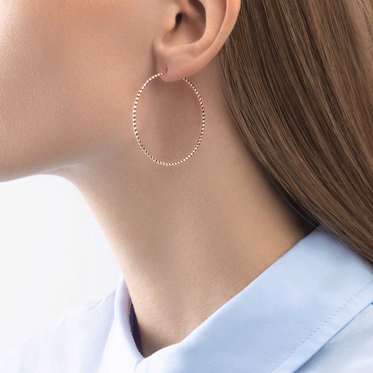 Серьги 140157 d 40 мм