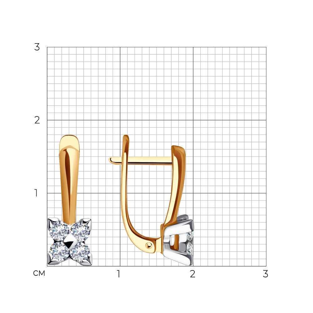 Серьги 0200339