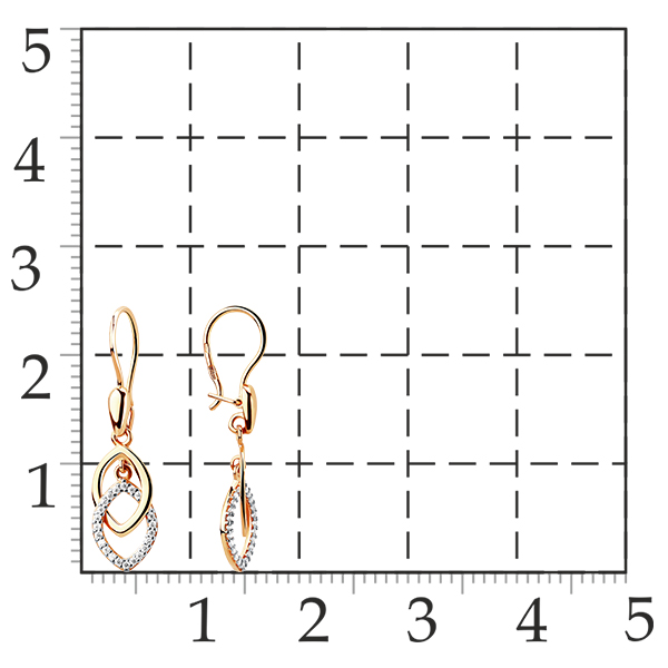Серьги 120021G614л