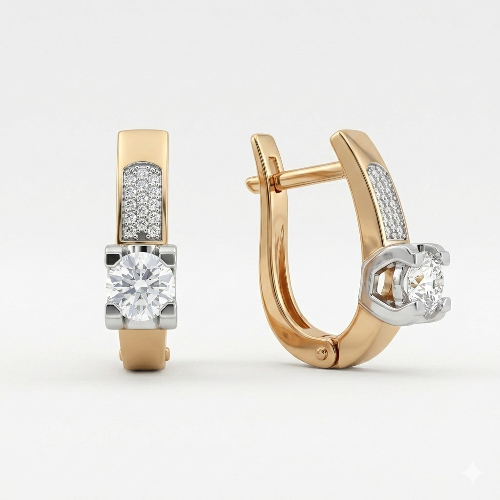 Серьги 2-619-10