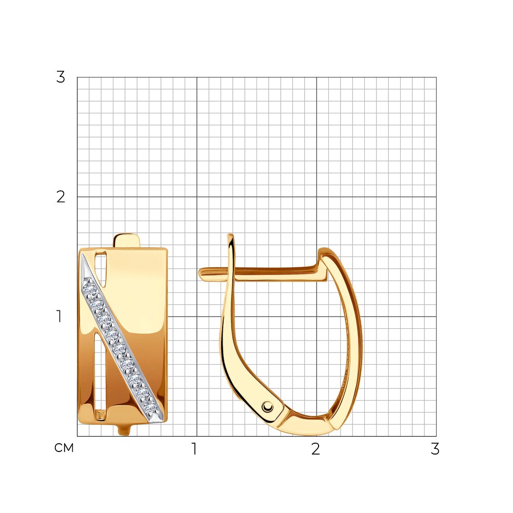 Серьги 0200362