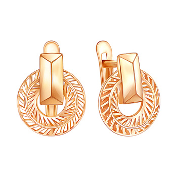 Серьги 00-52-1046-00