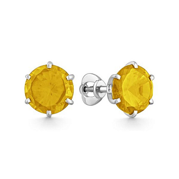 Серьги пусеты 206807-007-0019