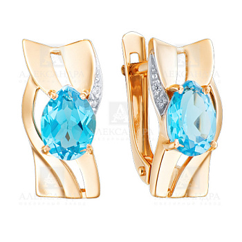 Серьги кл3993а-78-01