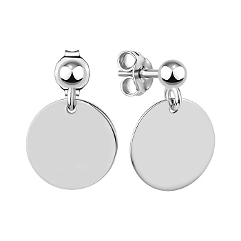 Серьги пусеты 12-72-0000-12221